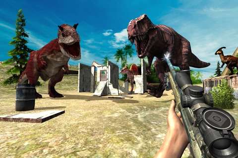 Dino Hunting:Jungle Sniper Shooting Adventure 2016 screenshot 4