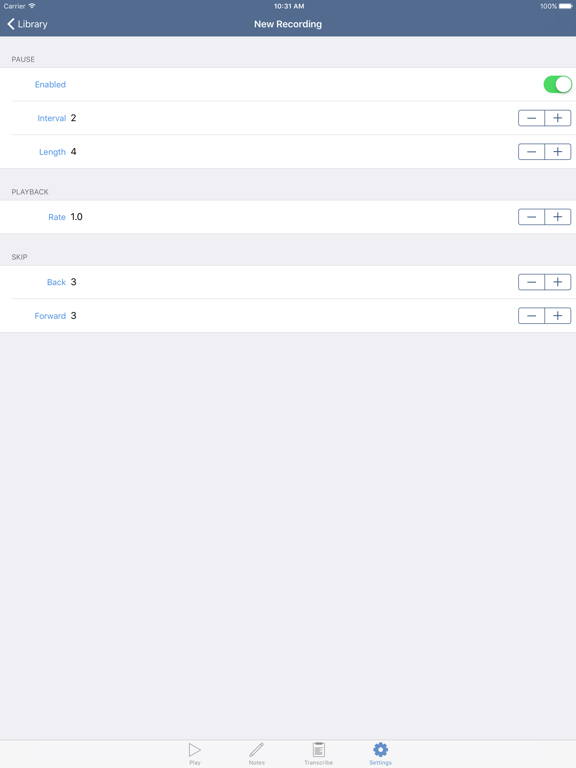 App screenshot