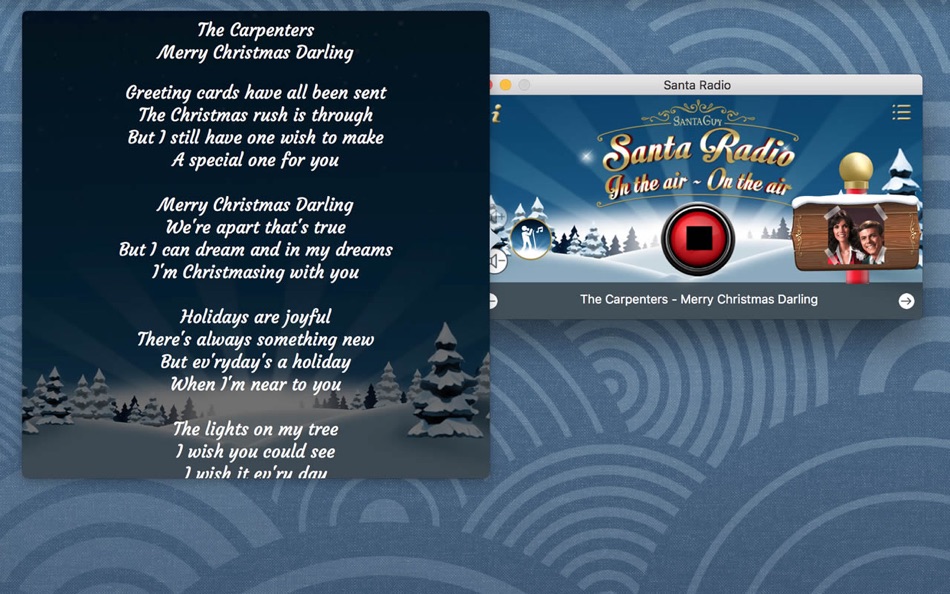 #2. Santa Radio (macOS) Podle: VoiceoverGuy
