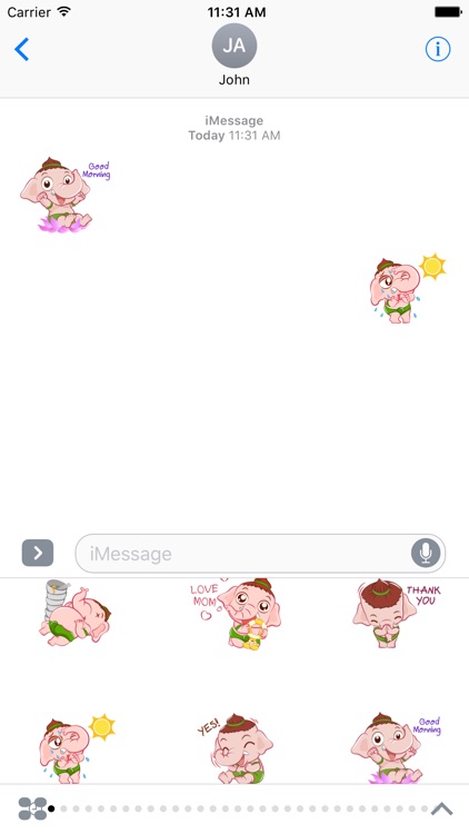Elephant Sticker screenshot-3