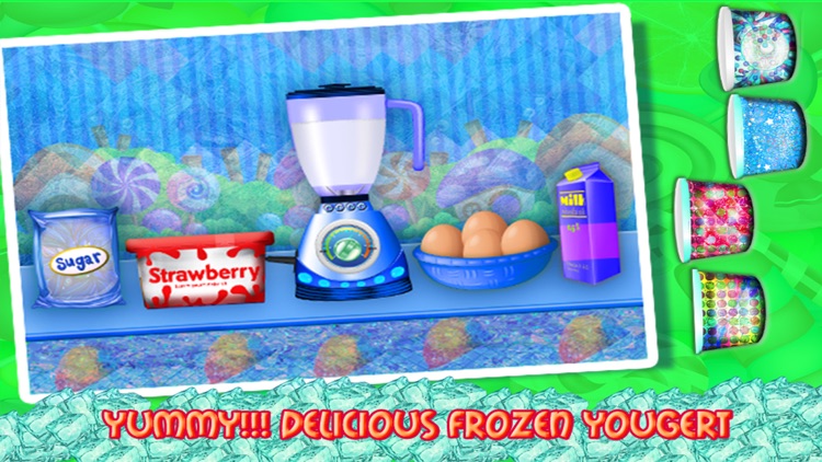 Frozen yogurt food maker – food games screenshot-3