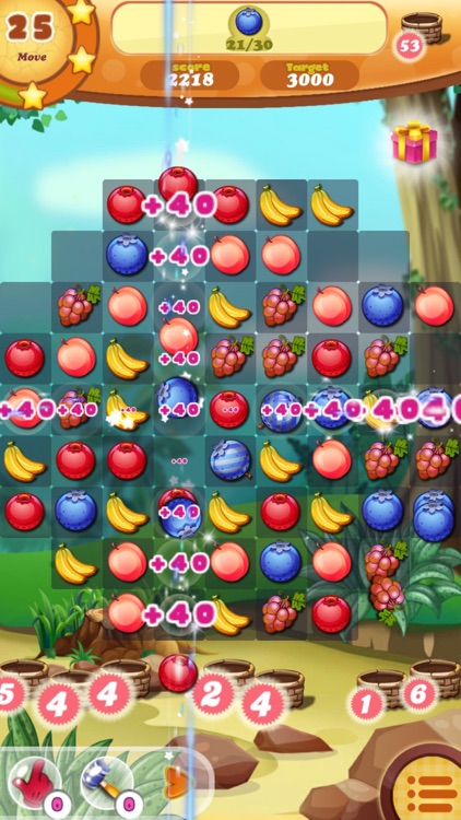 Jungle Fruits Match screenshot-3