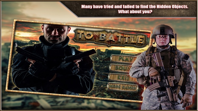 Hidden Object Games To Battle screenshot-3