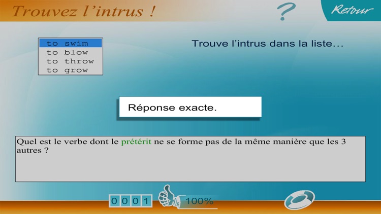 Verbes irréguliers en anglais screenshot-4