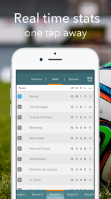 Bolivia Professional Football League LFPB screenshot