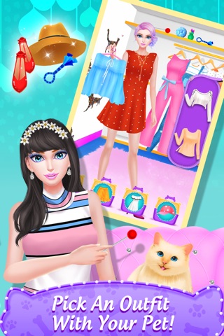 My Cute Pet: Talent Show Salon Spa & Makeover Game screenshot 3