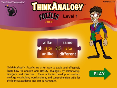 ThinkAnalogy™ Puzzles 1 (Lite)のおすすめ画像1