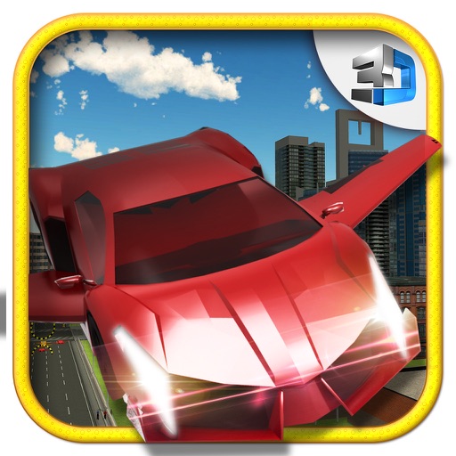 Flying Car Simulator – Extreme flight test game icon