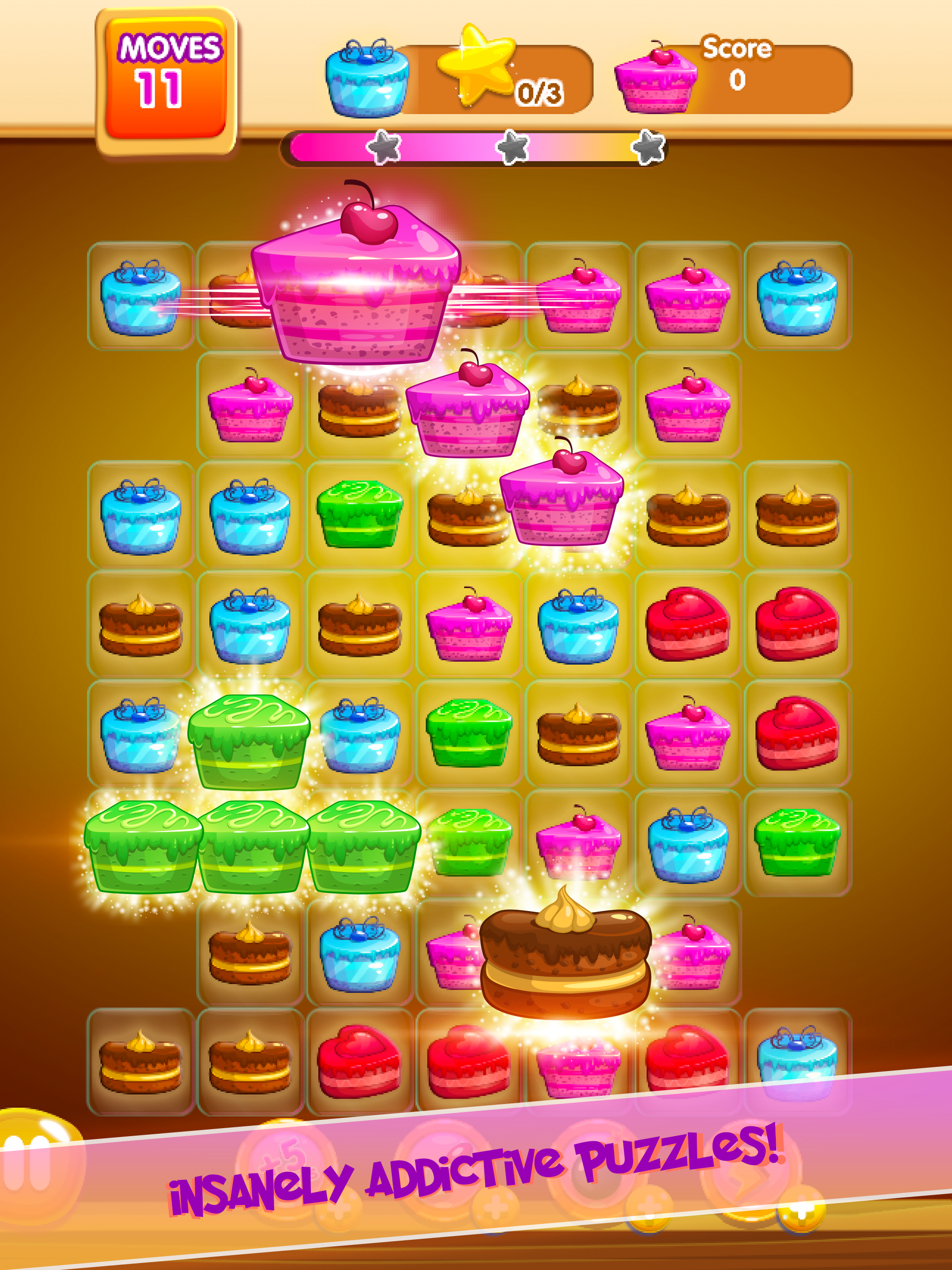 Cake Break Swap - Maker Mania Crazy Puzzle screenshot 4