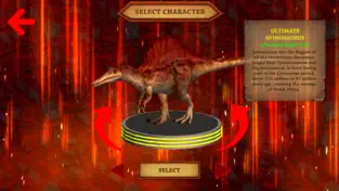 Captura de Pantalla 2 Simulador Spinosaurus | Dinosaurios Lucha Juegos iphone