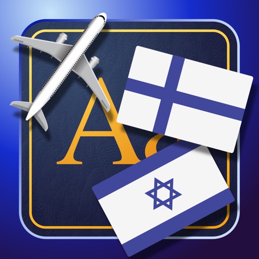 Trav Hebrew-Finnish Dictionary-Phrasebook icon