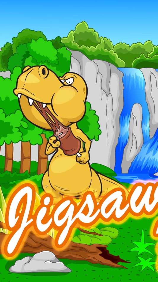 Dino jigsaw puzzles 2 to 7 year educational games - 1.0 - (iOS)