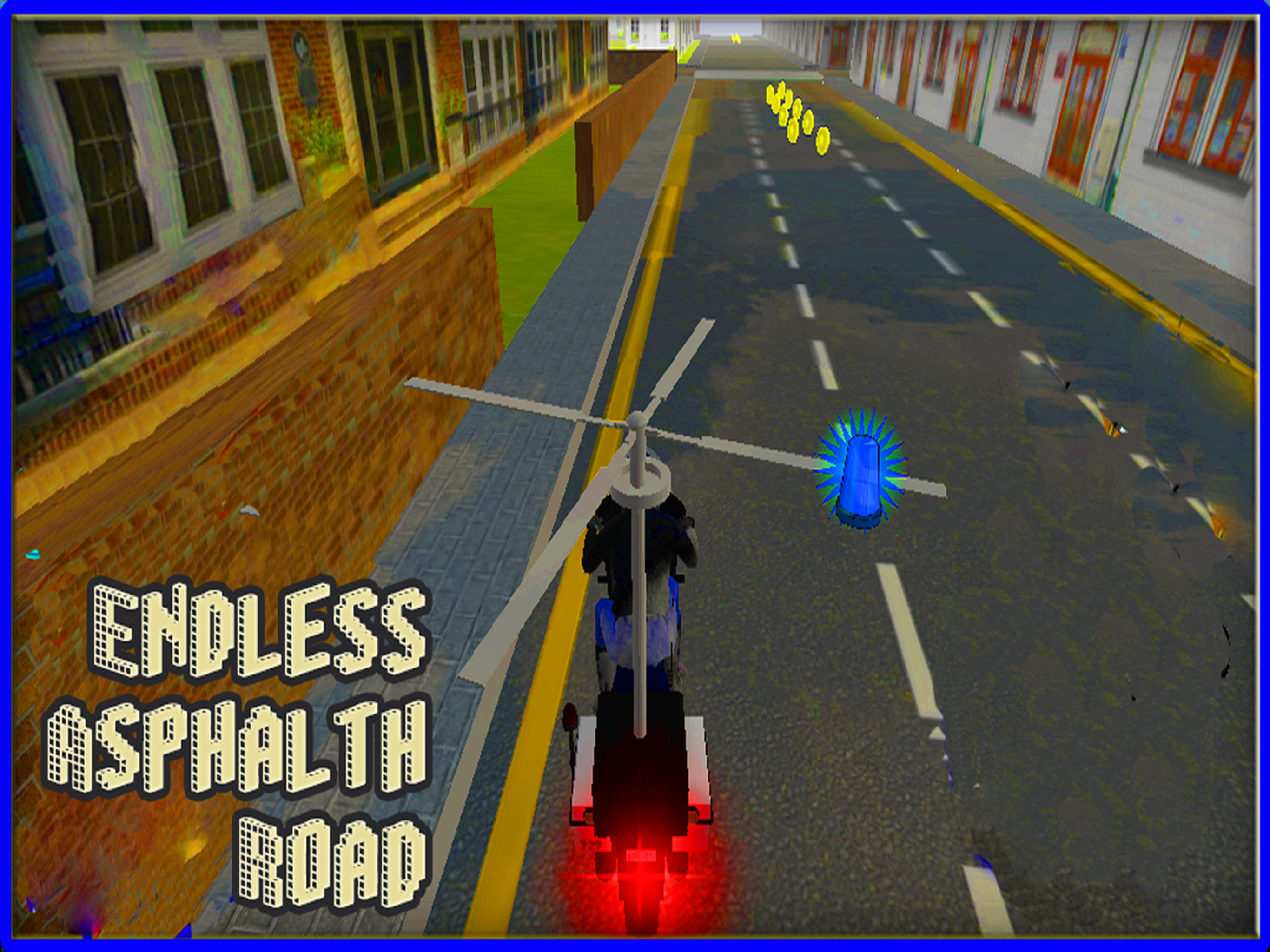 Flying Motorcycle – Real Police Pilot Helicopter
