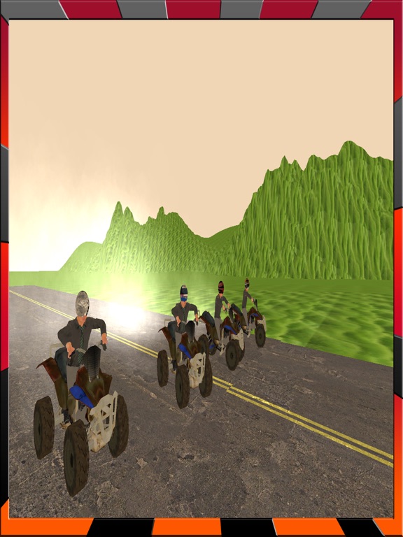 Most Wanted Speedway of Quad Bike Racing Game iPad screenshot