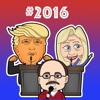 US Election 2016 Stickers