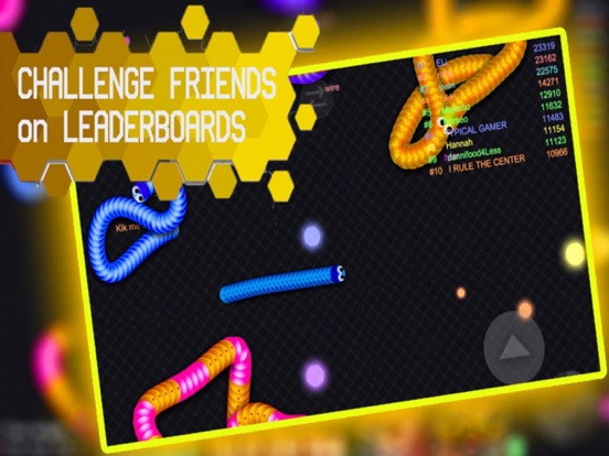 Screenshot #4 pour Snake Run - Supper Light Io Snake