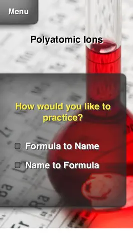 Game screenshot Chemistry Formula Practice Free apk