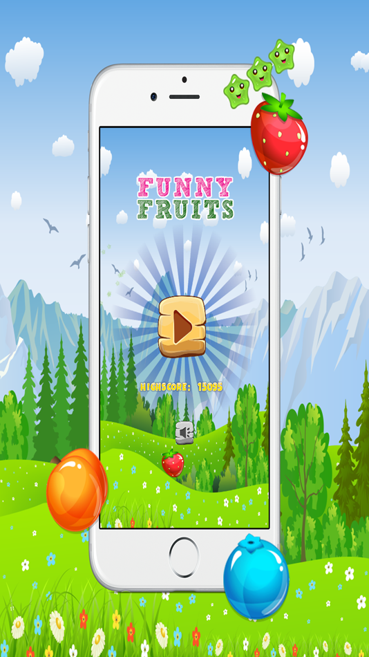 #1. Funny Fruits Match Three - Free Matching 3 Games (iOS) 由: Jadet Daengsaengtien