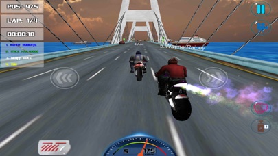 Gangster Moto Racing iPhone screenshot