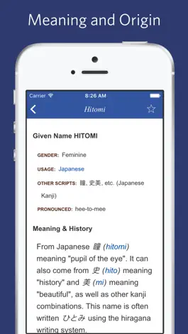 Game screenshot Name Origin Dictionary - etymology of names apk