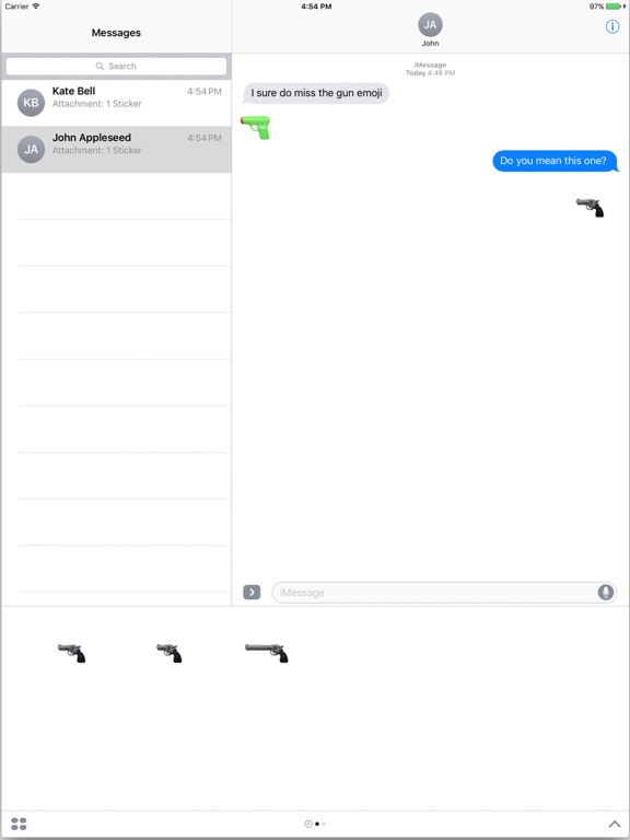 Screenshot #5 pour Original Gun Emoji