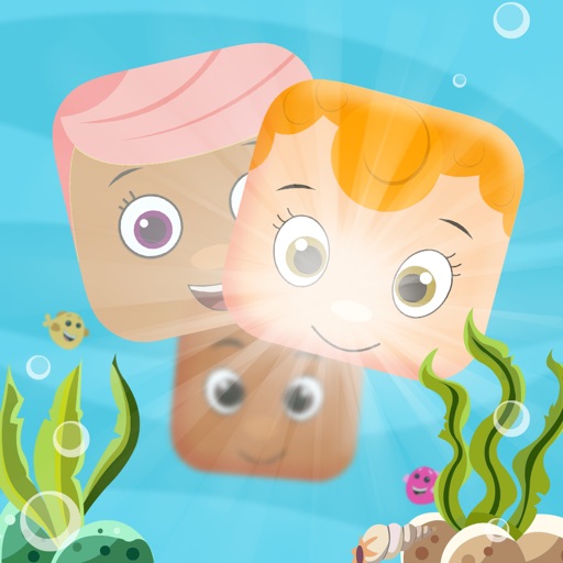 Bubble Matching Free for Guppies Cartoon Icon