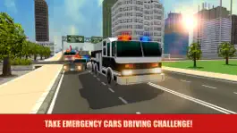 Game screenshot 911 Emergency Car Racing Challenge 3D mod apk