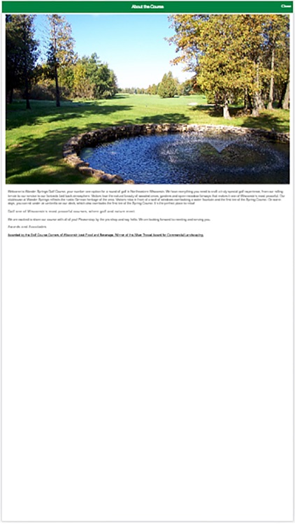 Wander Springs Golf Course