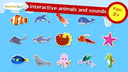 sea animals - puzzles, games for toddlers & kids iphone screenshot 1