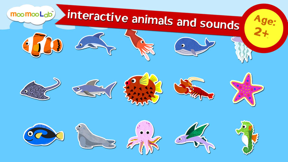 Sea Animals - Puzzles, Games for Toddlers & Kids - 1.0 - (iOS)