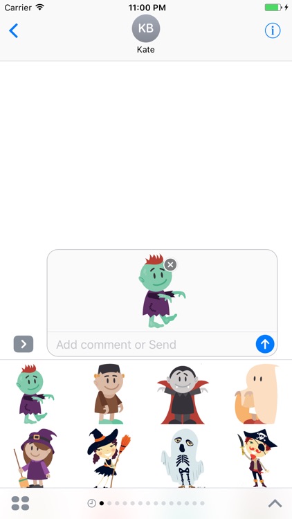 Halloween Stickers - Funny Halloween Monsters