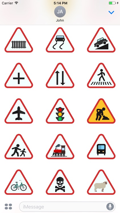 Traffic Signs Stickers by APPI MOBILE TECHNOLOGIES (PTY) LTD