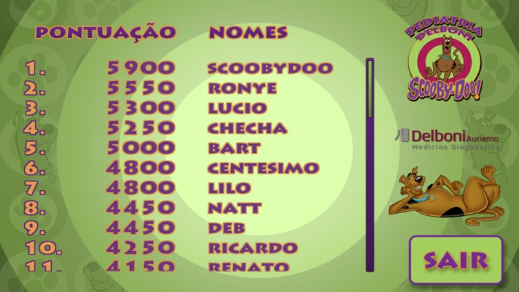 Pediatria Delboni – Scooby-Doo