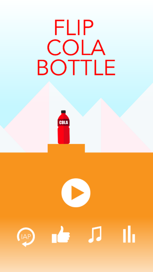 #1. Flip Cola Bottle Challenge (iOS) 由: Simon Crack