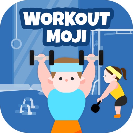 Workoutmoji - Workout Emojis and Stickers Icon