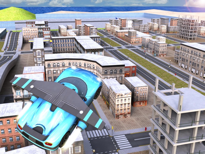 Flying Kids Vehicle Simulator