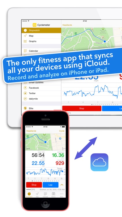 Cyclemeter GPS - Cycling, Running, Mountain Biking screenshot-4
