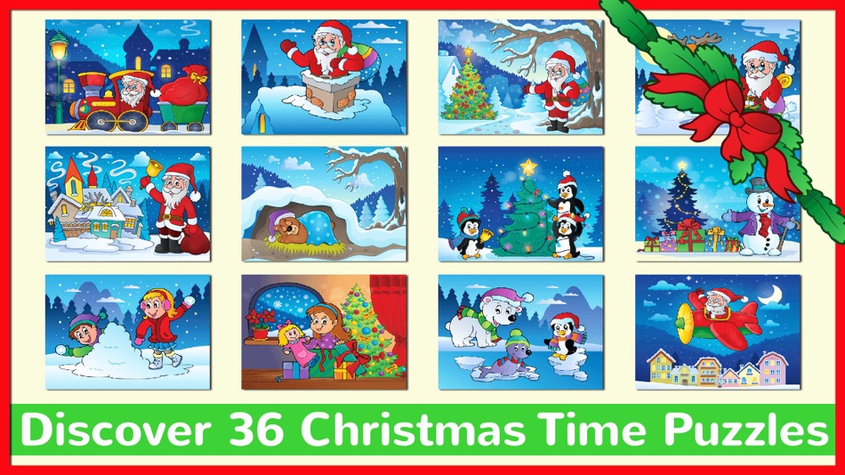 Christmas Time Jigsaw Puzzles Games Free For Kids - 1.0.1 - (iOS)
