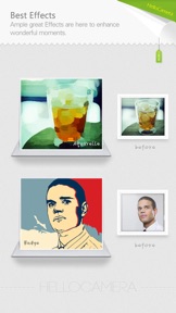 Camera360 Concept - HelloCamera screenshot