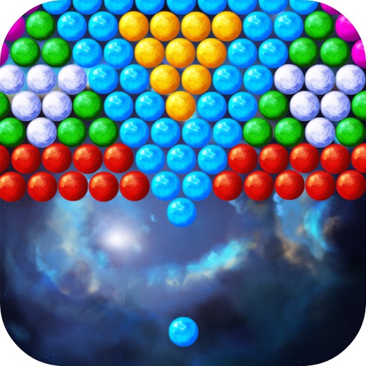 Tap Bubble Space Classic iOS App