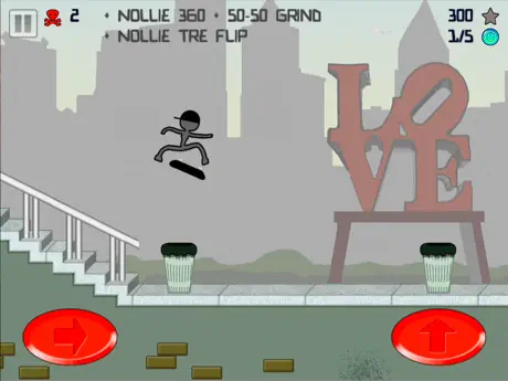 Stickman Skater Free - Top Skate Games