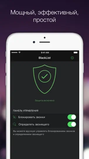 Скриншот BlackList: блокировщик звонков на iPhone 2