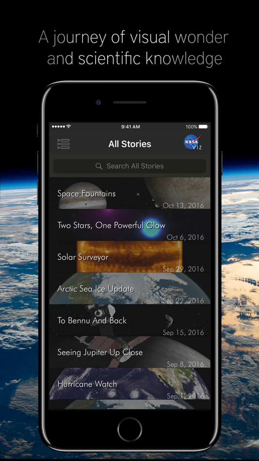 NASA Visualization Explorer - 1.9.11 - (iOS)