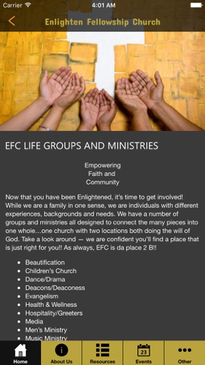 Enlighten Fellowship Church(圖1)-速報App