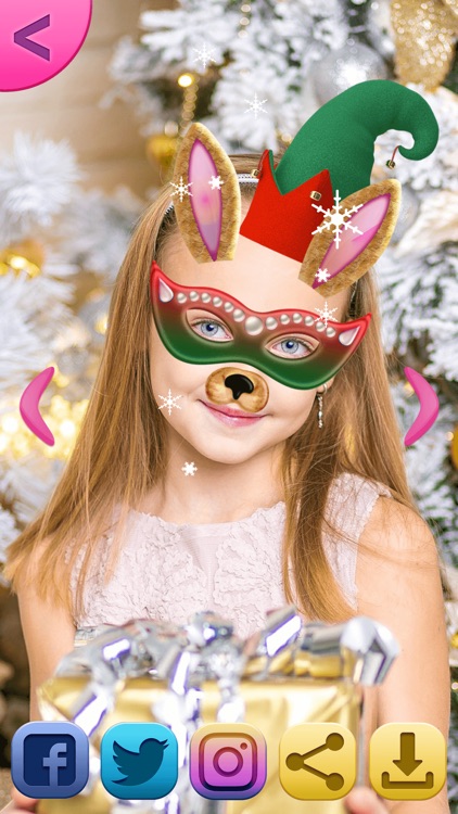 Christmas Photo Booth: Fun Xmas Sticker.s Editor