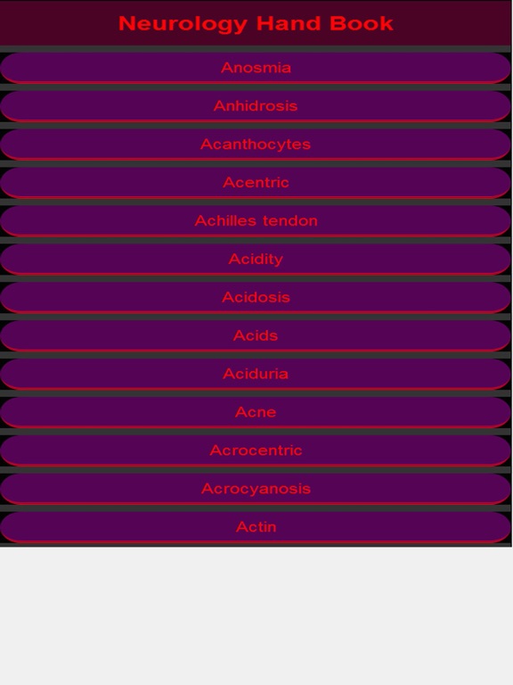 Screenshot #4 pour Neurology handbook