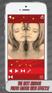 Mirror Reflection Photo Editor–Blend & Split Pics screenshot #1 for iPhone