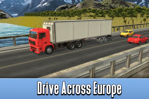 European Cargo Truck Simulator 3D Full screenshot 4