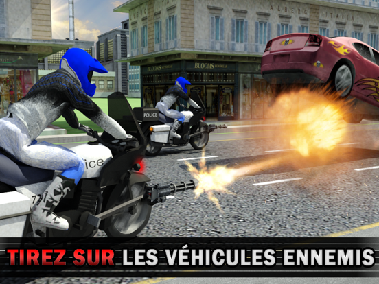 Screenshot #6 pour Police Vélo Crime Patrouille Chasse Fusil Tireur