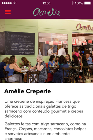 Amélie Creperie screenshot 2
